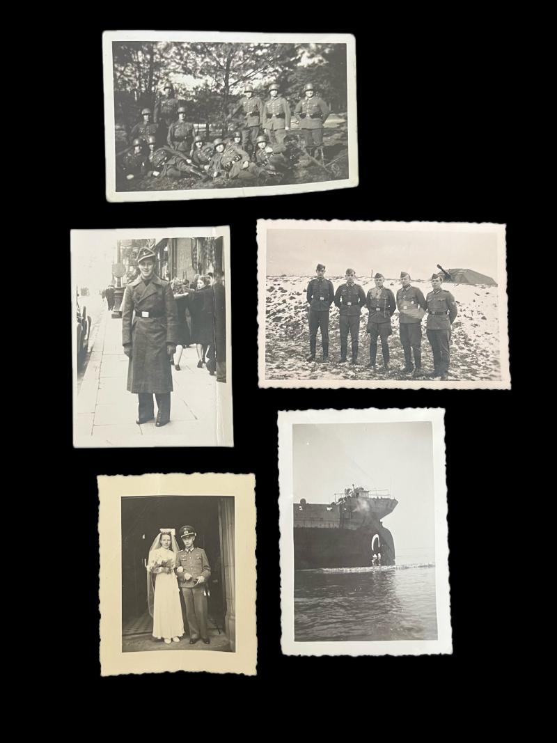 5 X WW2 GERMAN PICTURES