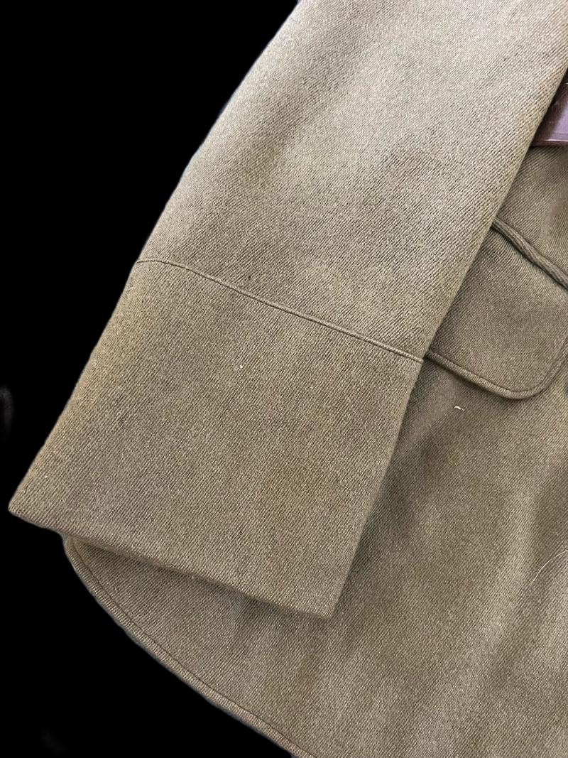WW2 JAPANESE OFFICER'S TUNIC AND BELT SET (NAMED)
