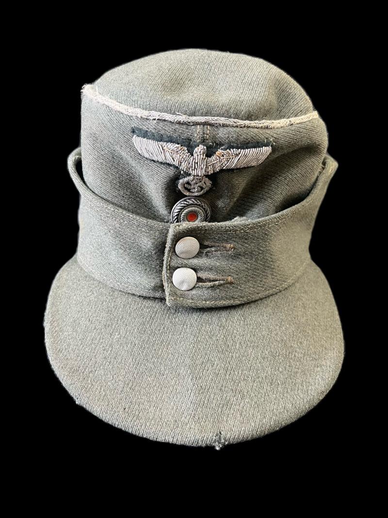 WW2 GERMAN WEHRMACHT M43 OFFICER'S CAP