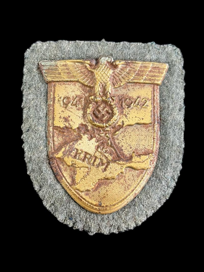 WW2 GERMAN WEHRMACHT KRIM SHIELD