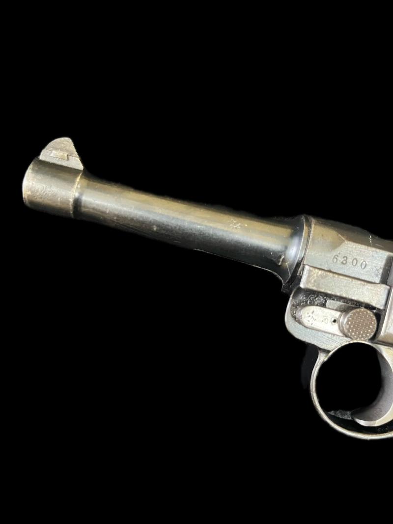 WW1 1915 DATED DWM LUGER (MATCHING) (NEW EU DEACTIVATION)