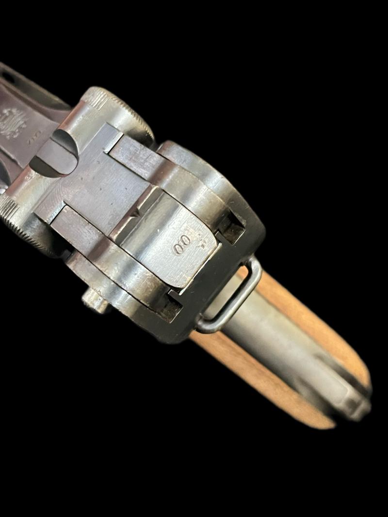 WW1 1915 DATED DWM LUGER (MATCHING) (NEW EU DEACTIVATION)