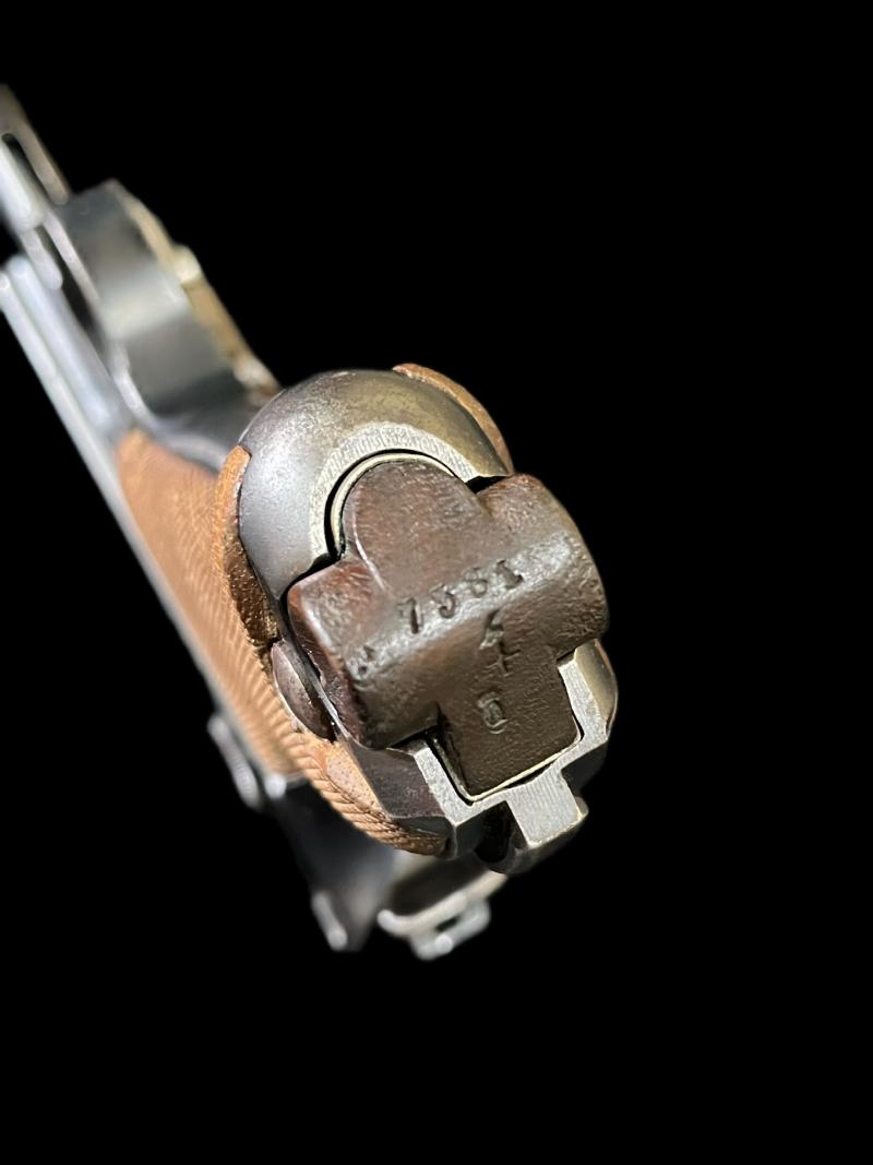 WW1 1915 DATED DWM LUGER (MATCHING) (NEW EU DEACTIVATION)