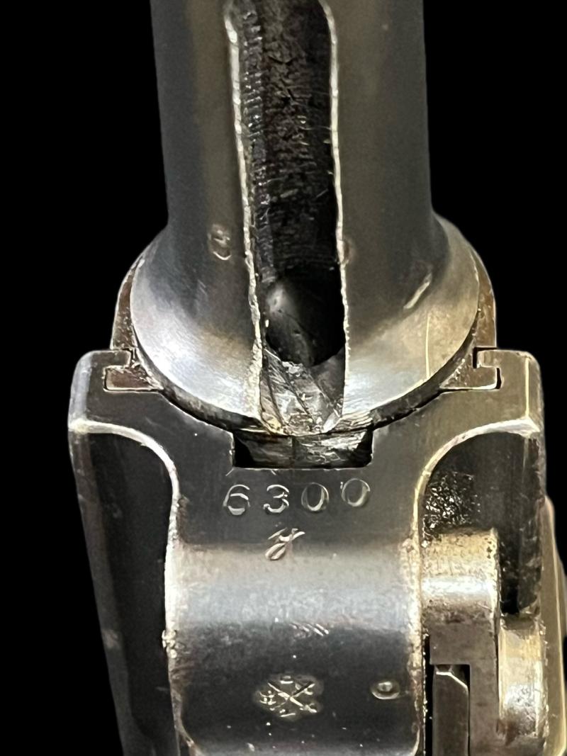 WW1 1915 DATED DWM LUGER (MATCHING) (NEW EU DEACTIVATION)