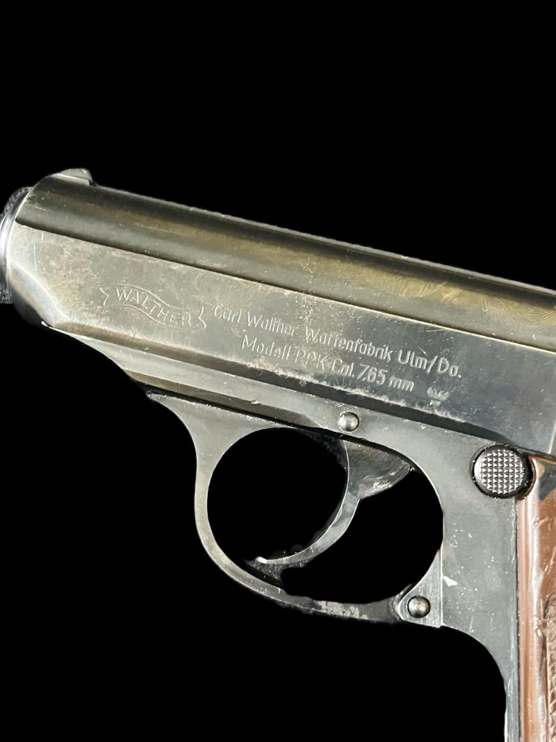 DEACTIVATED GERMAN WALTHER PPK 7.65 PISTOL (MATCHING) (NEW EU DEACTIVATION)