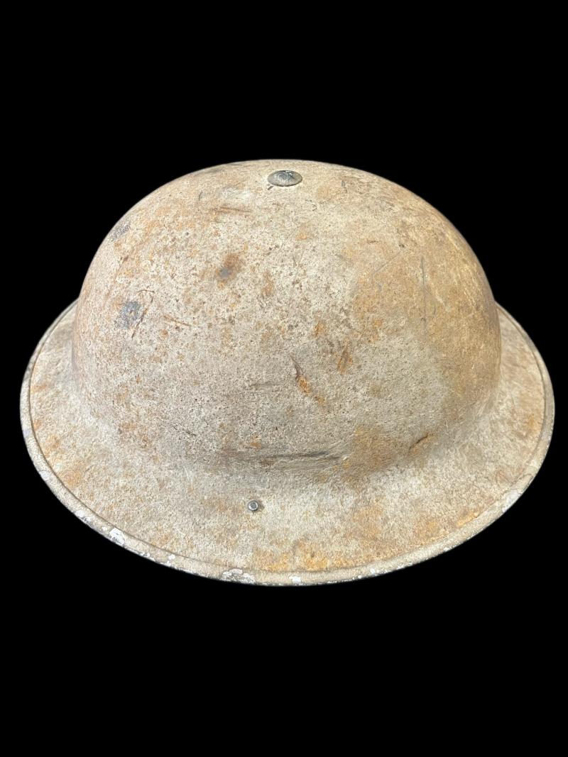 WW2 BRITISH DESERT BRODIE HELMET