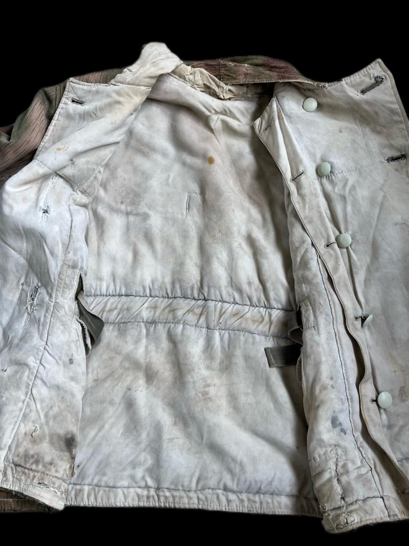 WW2 GERMAN TAN & WATER REVERSIBLE PARKA