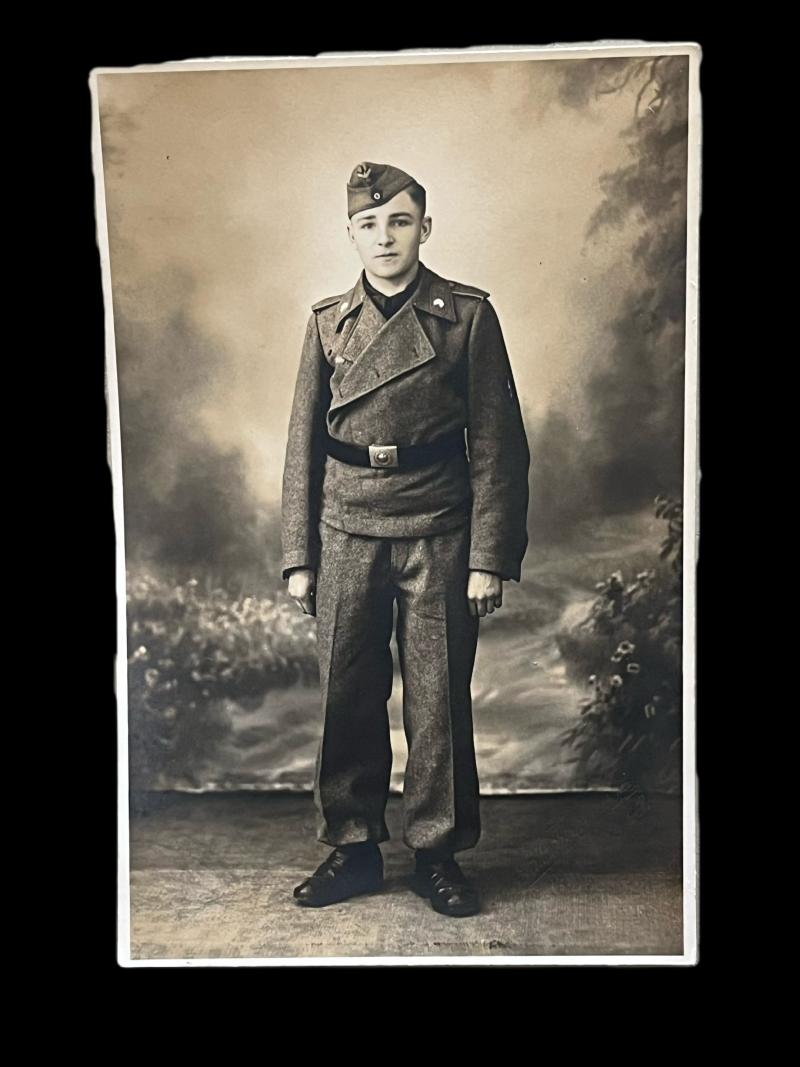 WW2 GERMAN PANZER POSTCARD