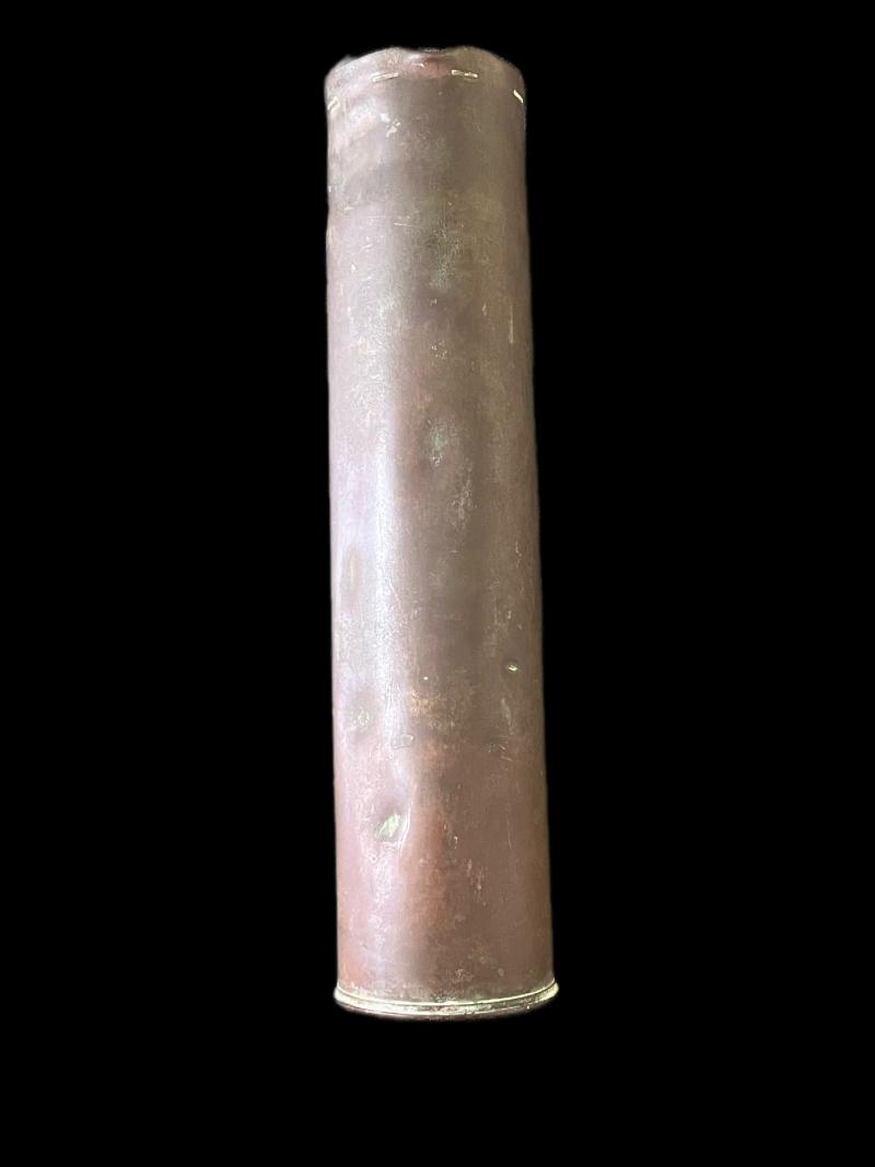 WW2 1943 DATED 75MM M18 SHELL CASE (INERT)