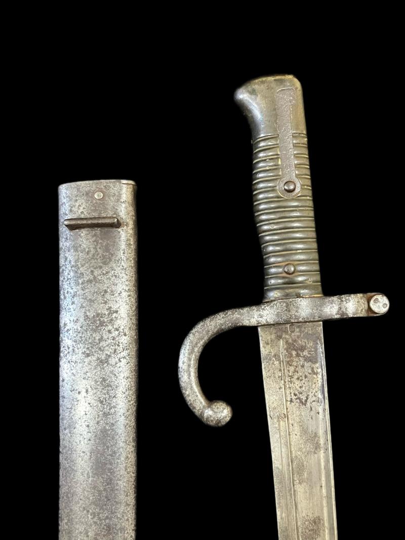 FRENCH M1866 CHASSEPOT SWORD BAYONET