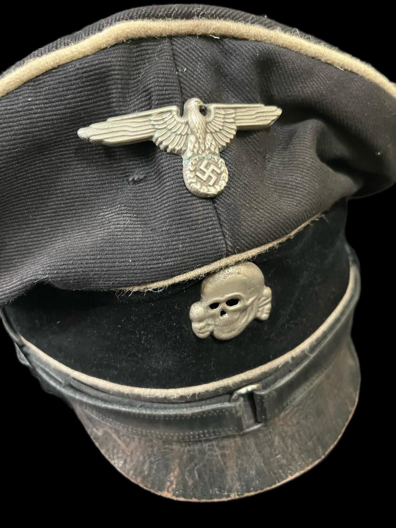 HIGH QUALITY REPRODUCTION WW2 GERMAN ALLGEMEINE NCO CAP (RZM LABEL)
