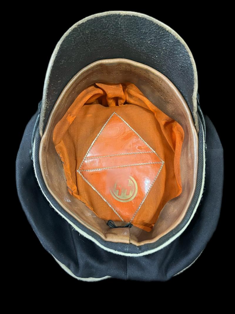 HIGH QUALITY REPRODUCTION WW2 GERMAN ALLGEMEINE NCO CAP (RZM LABEL)