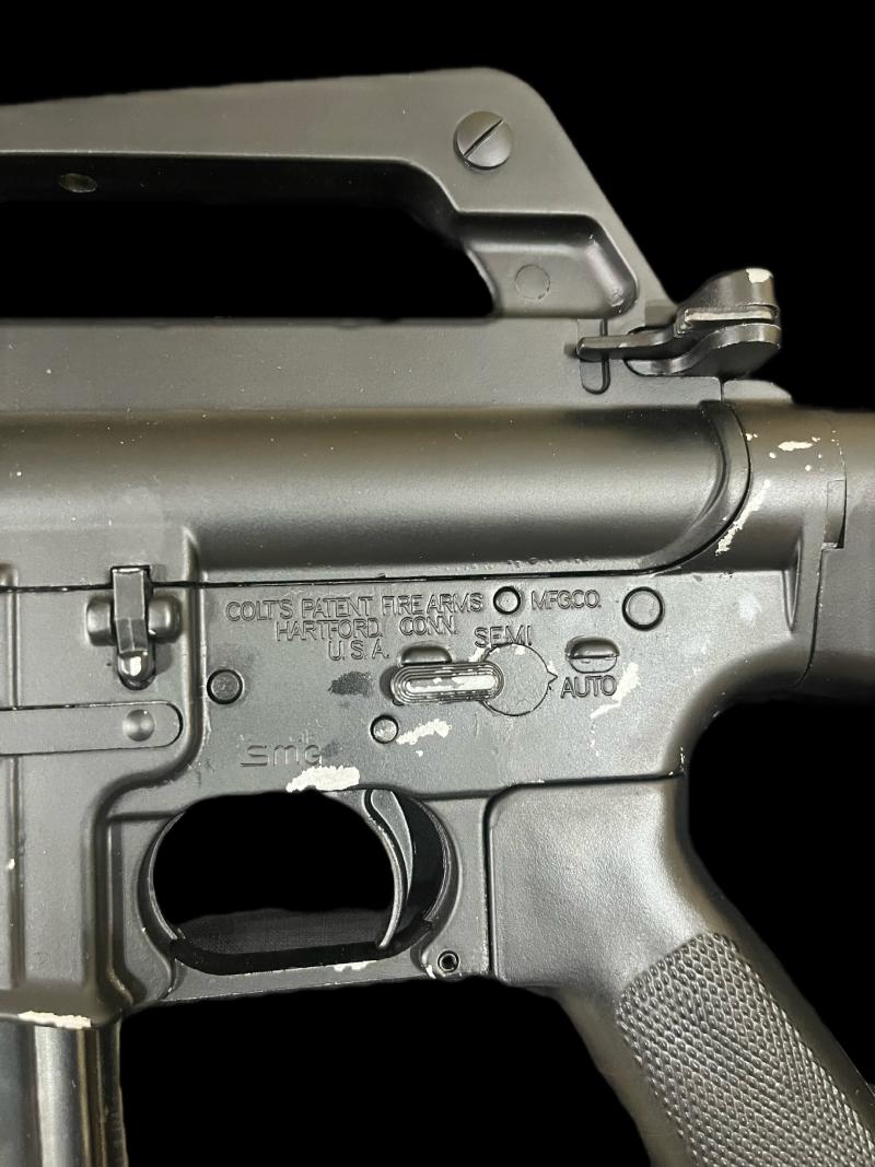 REPLICA COLT M16/AR-15 SMG PLUG FIRE ASSAULT RIFLE