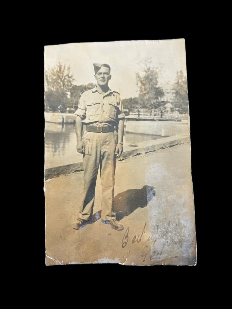 WW2 BRITISH PICTURE IN EGYPT 1942