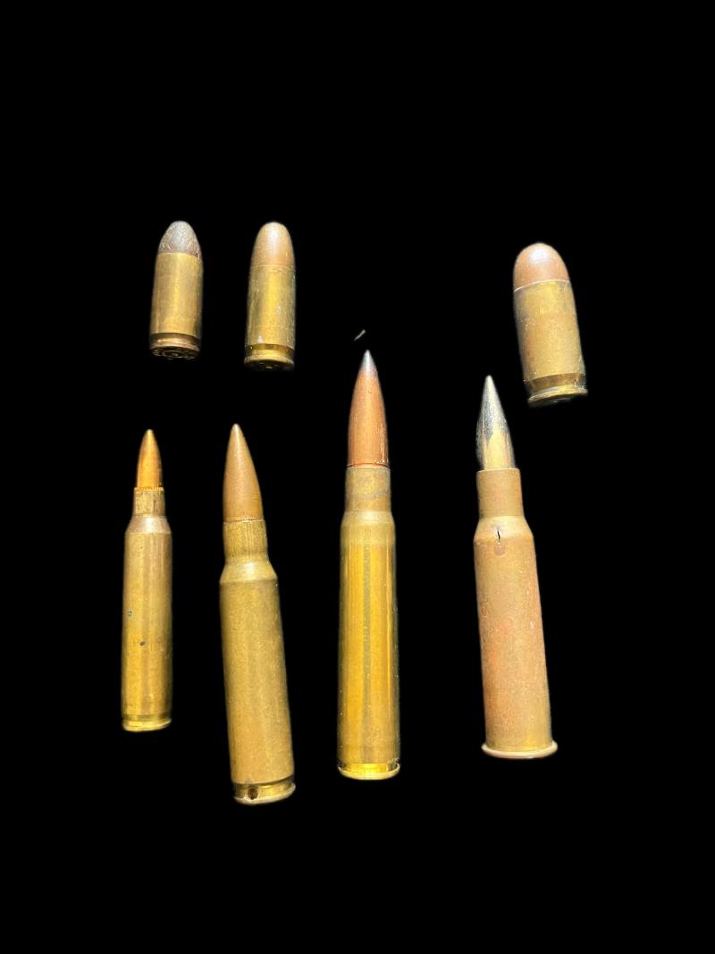 7 X ASSORTED INERT ROUNDS