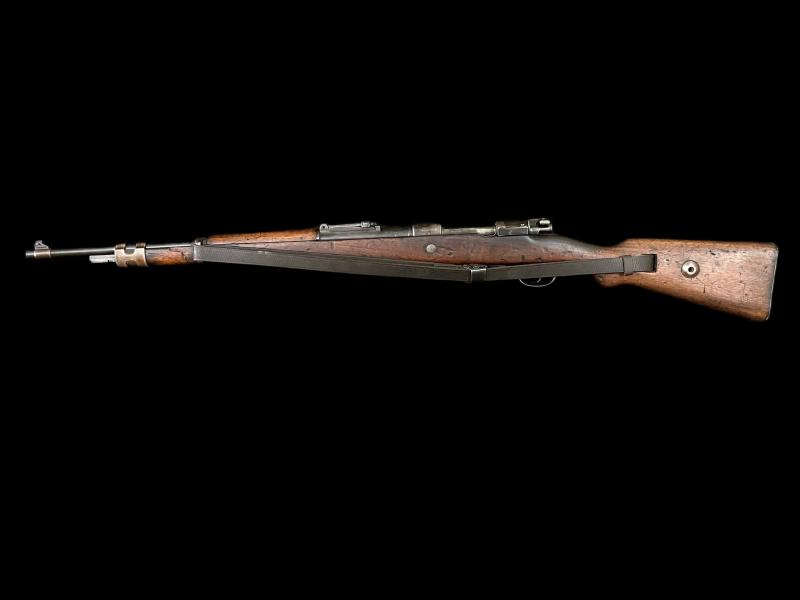 WW2 GERMAN K98 RIFLE WITH ORIGINAL SLING (NEW EU DEACTIVATION)