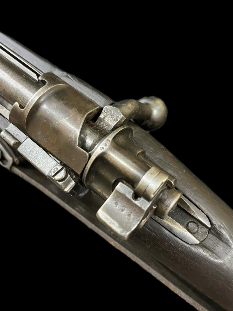 WW2 GERMAN K98 RIFLE WITH ORIGINAL SLING (NEW EU DEACTIVATION)