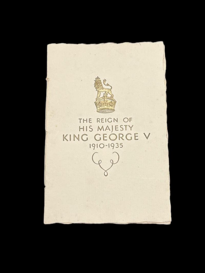 25TH YEAR THE REIGN OF HIS MAJESTY KING GEORGE V 1910-1935