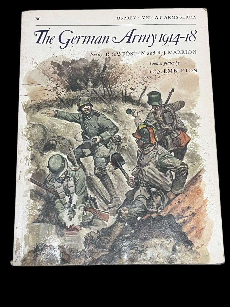 THE GERMAN ARMY 1914-18 BOOK
