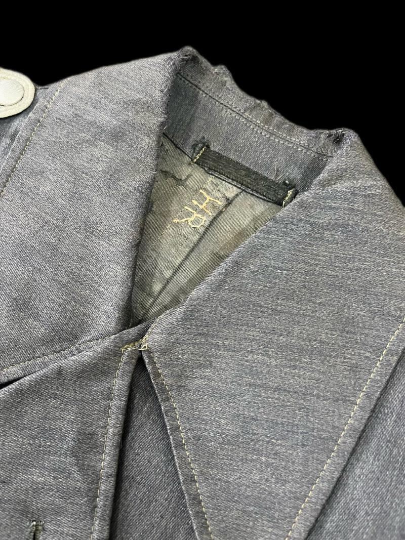 EARLY WW2 GERMAN LUFTWAFFE RUBBERISED RAIN COAT