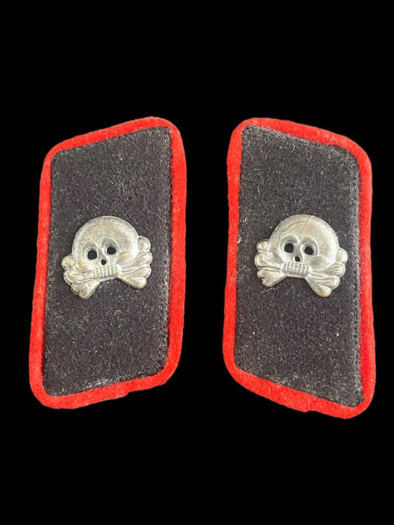 WW2 GERMAN PANZER ARTILLERY COLLAR TABS