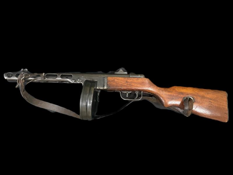 DEACTIVATED RUSSIAN/SOVIET PPSH41 SUBMACHINE GUN (MATCHING) (NEW EU DEACTIVATION)