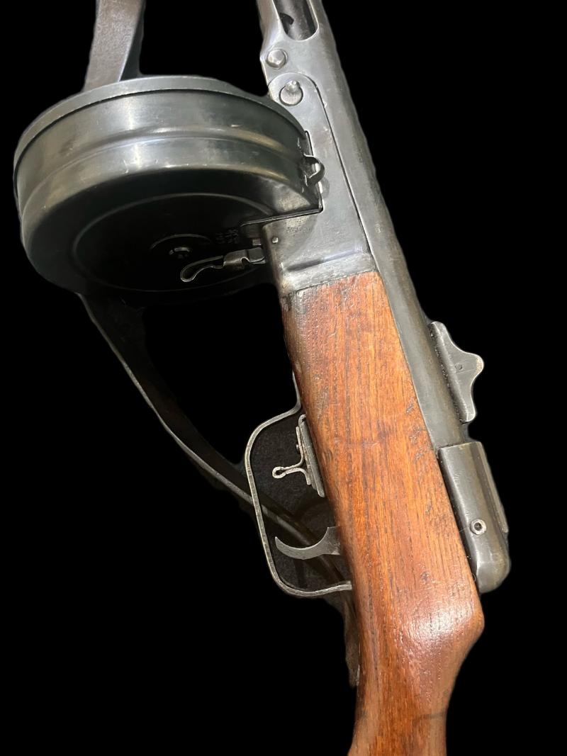 DEACTIVATED RUSSIAN/SOVIET PPSH41 SUBMACHINE GUN (MATCHING) (NEW EU DEACTIVATION)