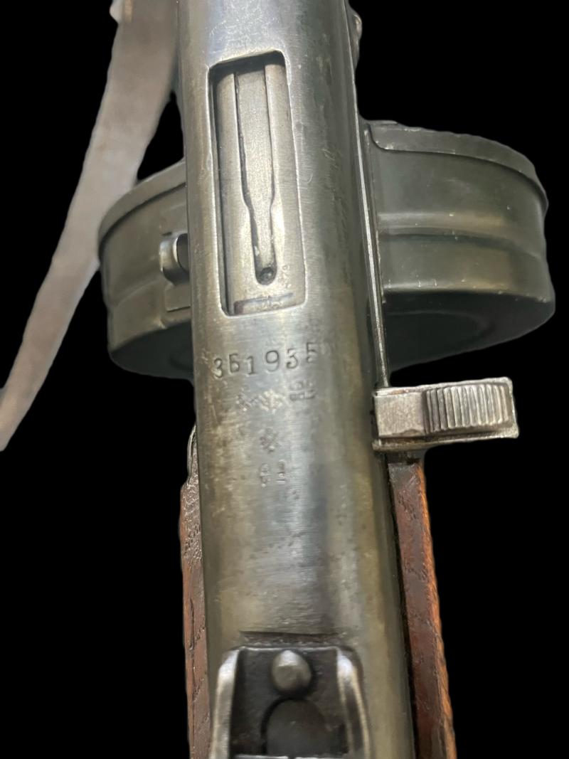 DEACTIVATED RUSSIAN/SOVIET PPSH41 SUBMACHINE GUN (MATCHING) (NEW EU DEACTIVATION)