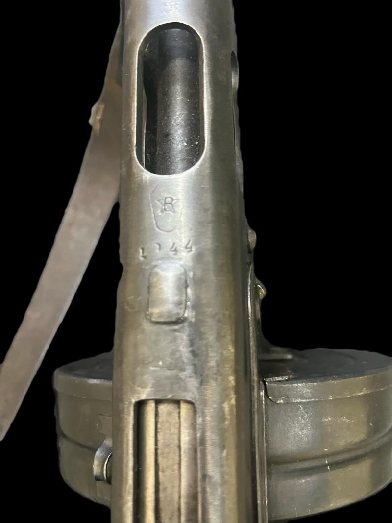 DEACTIVATED RUSSIAN/SOVIET PPSH41 SUBMACHINE GUN (MATCHING) (NEW EU DEACTIVATION)