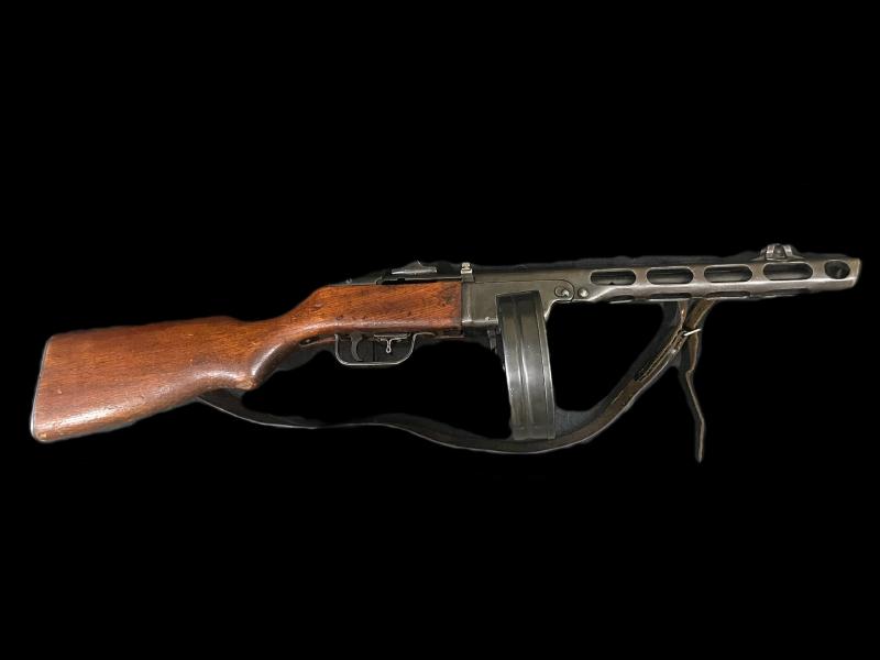 DEACTIVATED RUSSIAN/SOVIET PPSH41 SUBMACHINE GUN (MATCHING) (NEW EU DEACTIVATION)