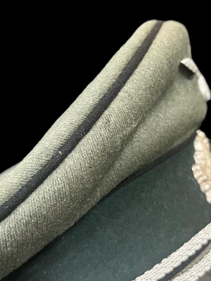 WW2 GERMAN OFFICER'S PIONEER/ENGINEERS VISOR CAP