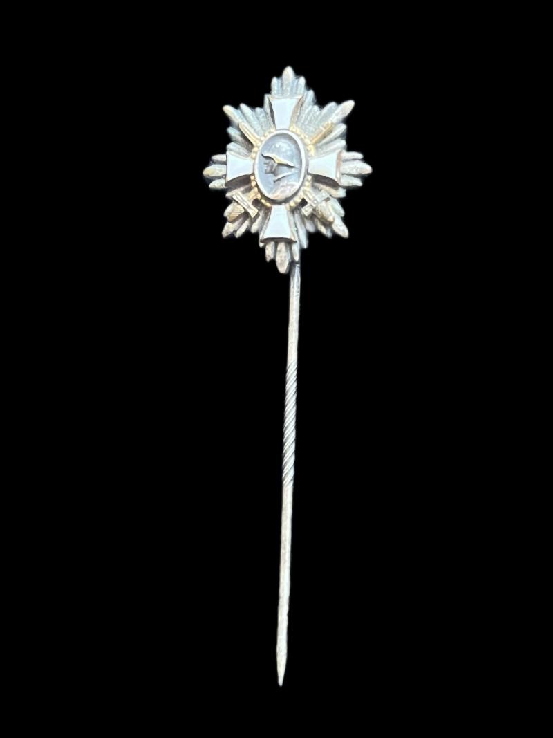 WW1 GERMAN FIELD HONOUR BADGE (DEUTSCHES-FELD-EHRENZEICHEN MINIATURE)