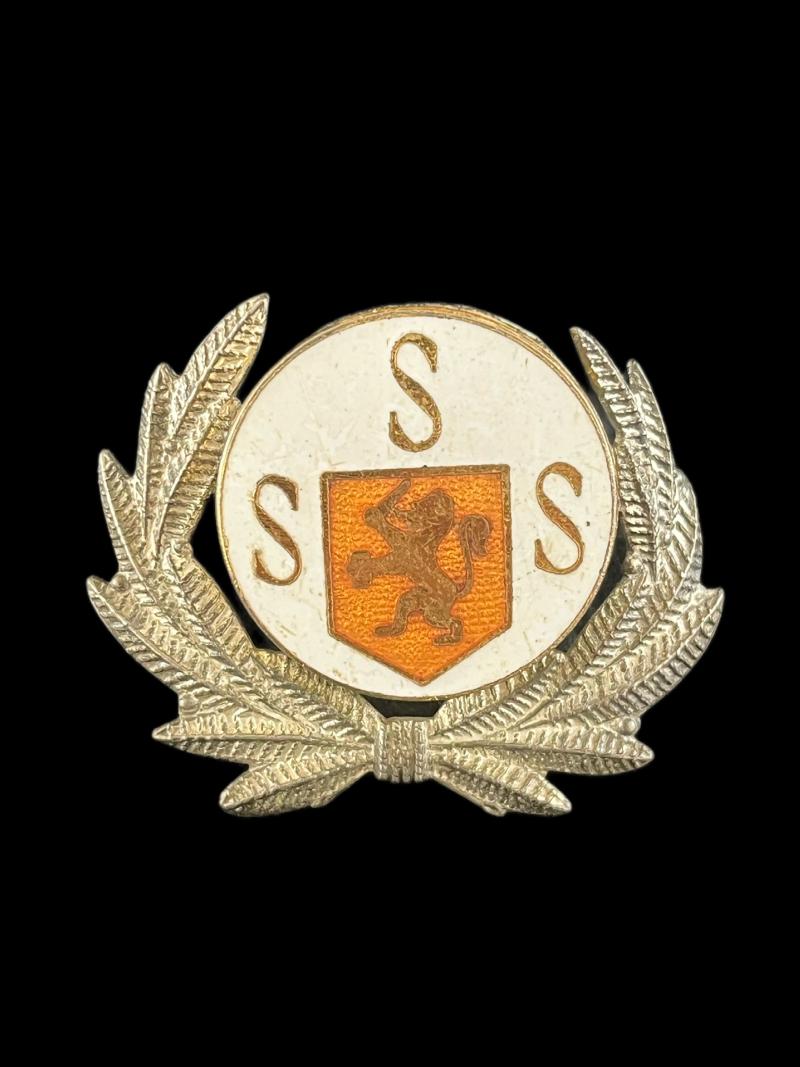 NETHERLANDS MILITARY CAP BADGE