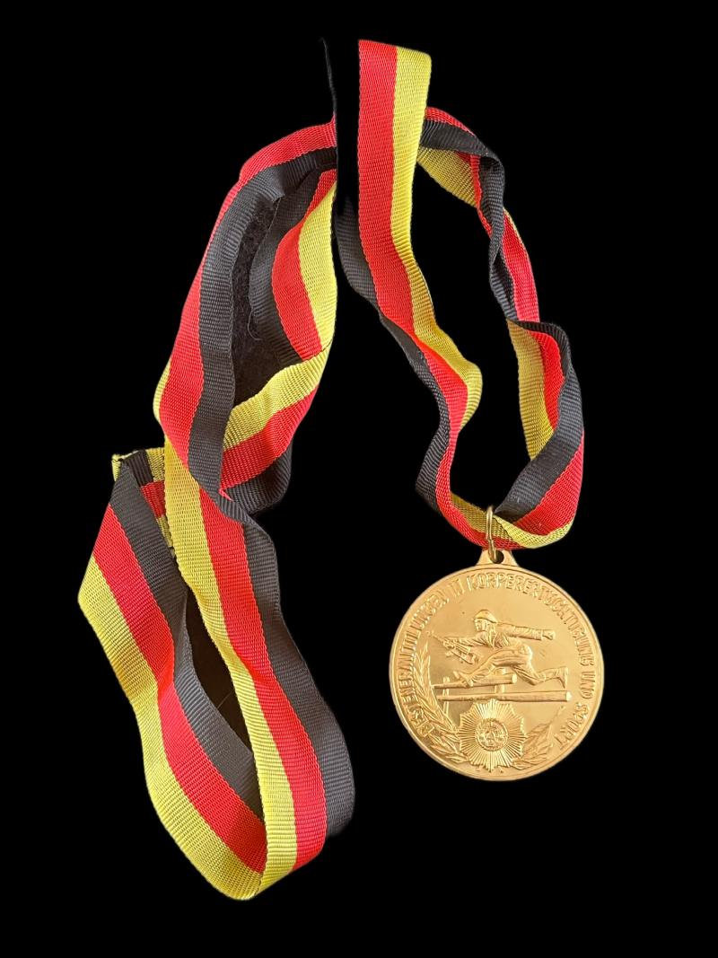 GERMAN BEST REMEDIES IN PHYSICAL EXERCISE AND SPORT GOLD MEDAL