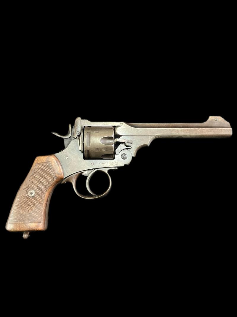 DEACTIVATED WW1 WEBLEY .455 MK.VI REVOLVER WITH COMBAT HISTORY (NAMED) (OLD EU DEACTIVATION)