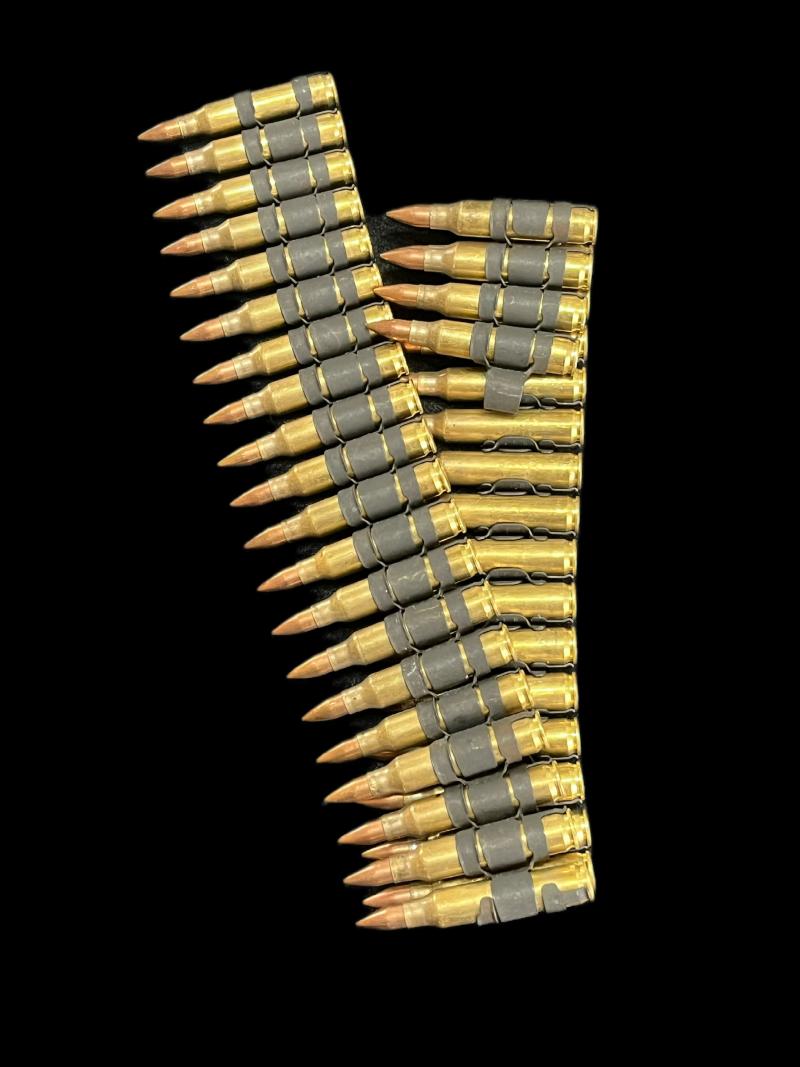 40 X 5.56 INERT ROUNDS ON BELT