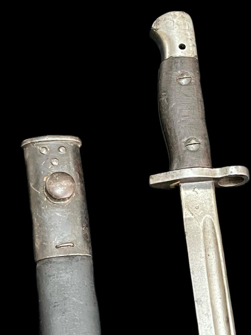 BRITISH ADMIRALTY S294 SMLE/LANCHESTER 1907 PATTERN BAYONET