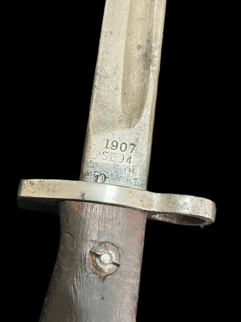 BRITISH ADMIRALTY S294 SMLE/LANCHESTER 1907 PATTERN BAYONET