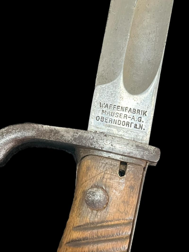 WW1 GERMAN BUTCHERS BAYONET