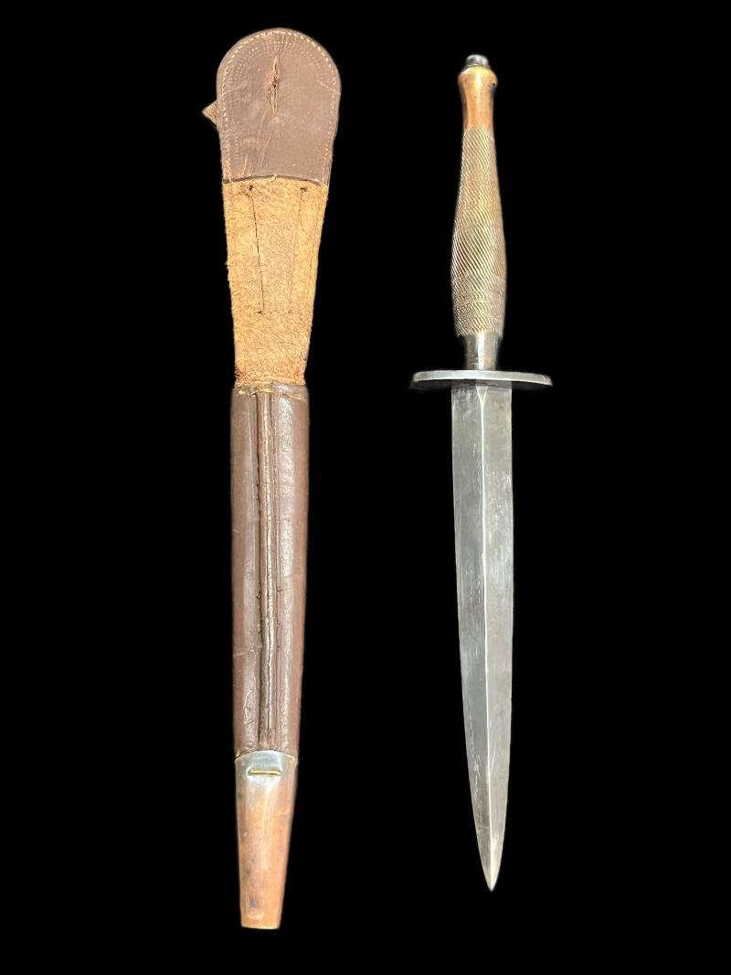 WW2 BRITISH FAIRBAIRN SYKES 2ND PATTERN COMMANDO DAGGER