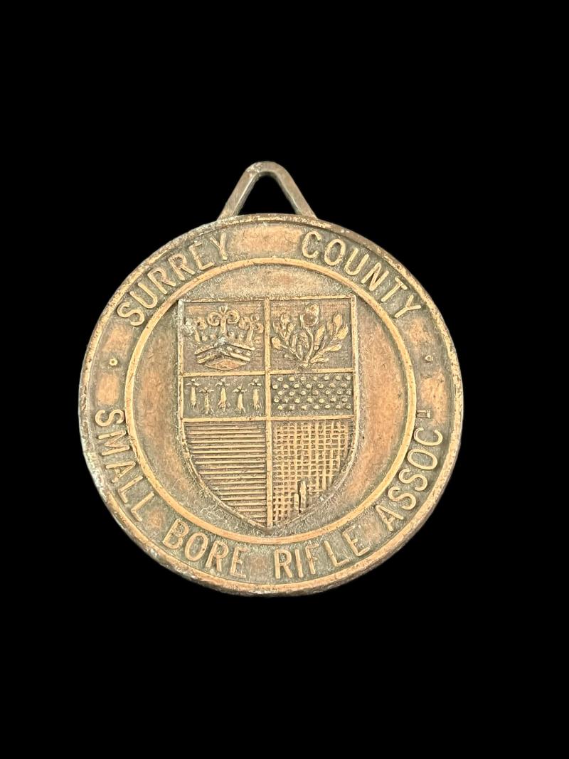 SURREY COUNTY SMALL BORE RIFLE ASSOC MEDAL