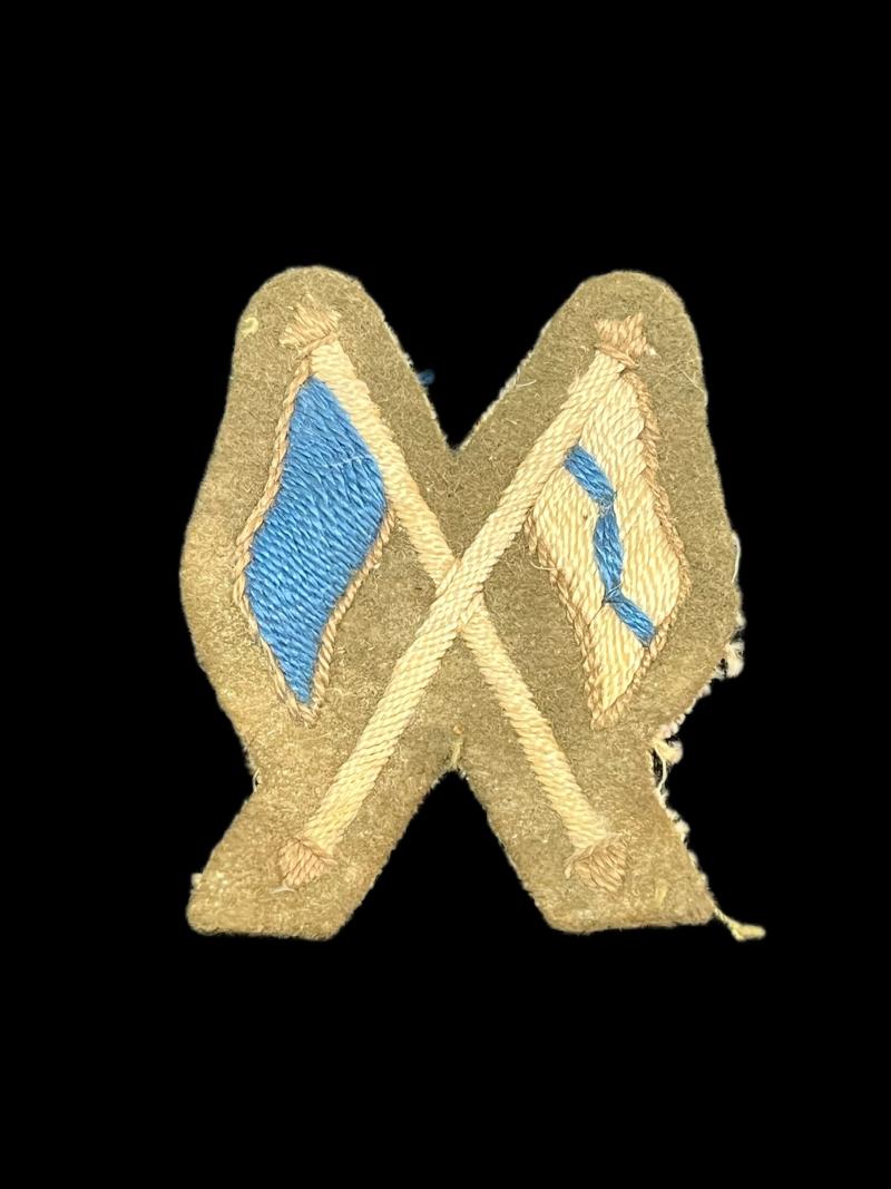 WW2 BRITISH SIGNALLERS TRADE PATCH