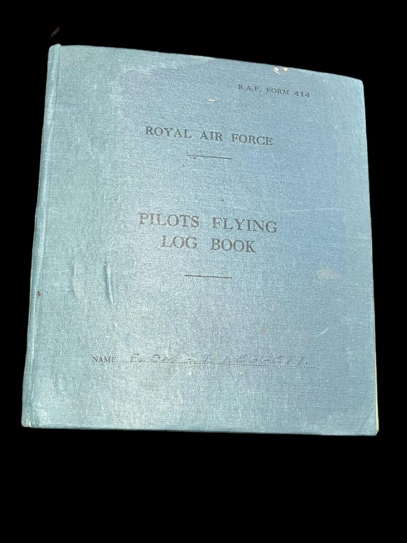 ROYAL AIR FORCE PILOT'S LOG BOOK
