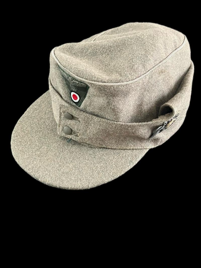 REPRODUCTION WW2 GERMAN GEBIRGSJAGER OFFICER'S M43 CAP