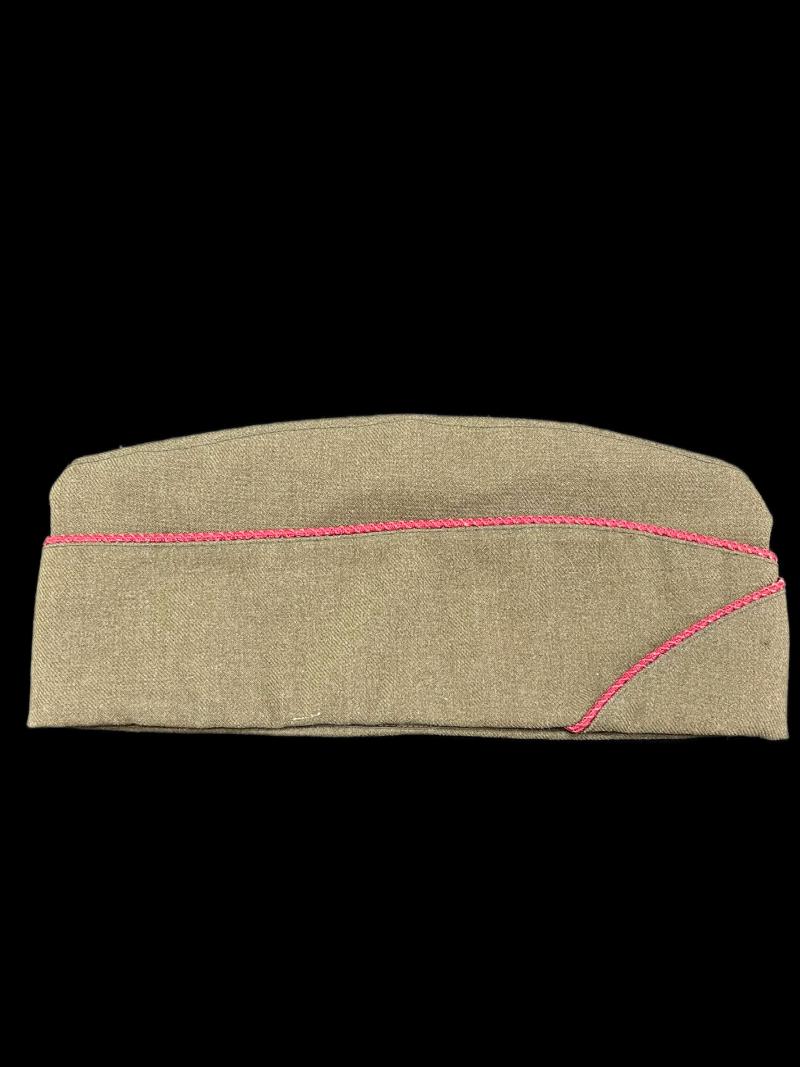 WW2 U.S. GARRISON CAP (ARTILLERY)