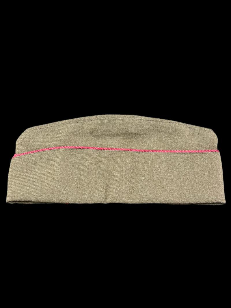 WW2 U.S. GARRISON CAP (ARTILLERY)