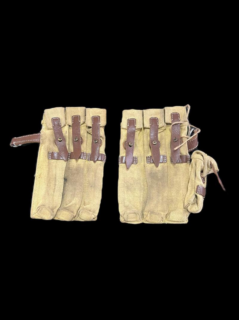 REPRODUCTION WW2 GERMAN MP38/MP40 MAGAZINE POUCHES