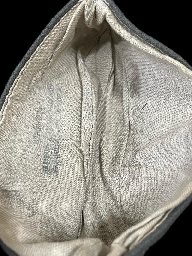 WW2 GERMAN POLICE SIDE CAP