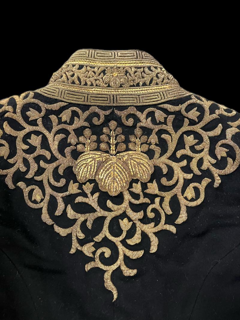 19TH CENTURY JAPANESE FORMAL DIPLOMATIC TAIL COAT