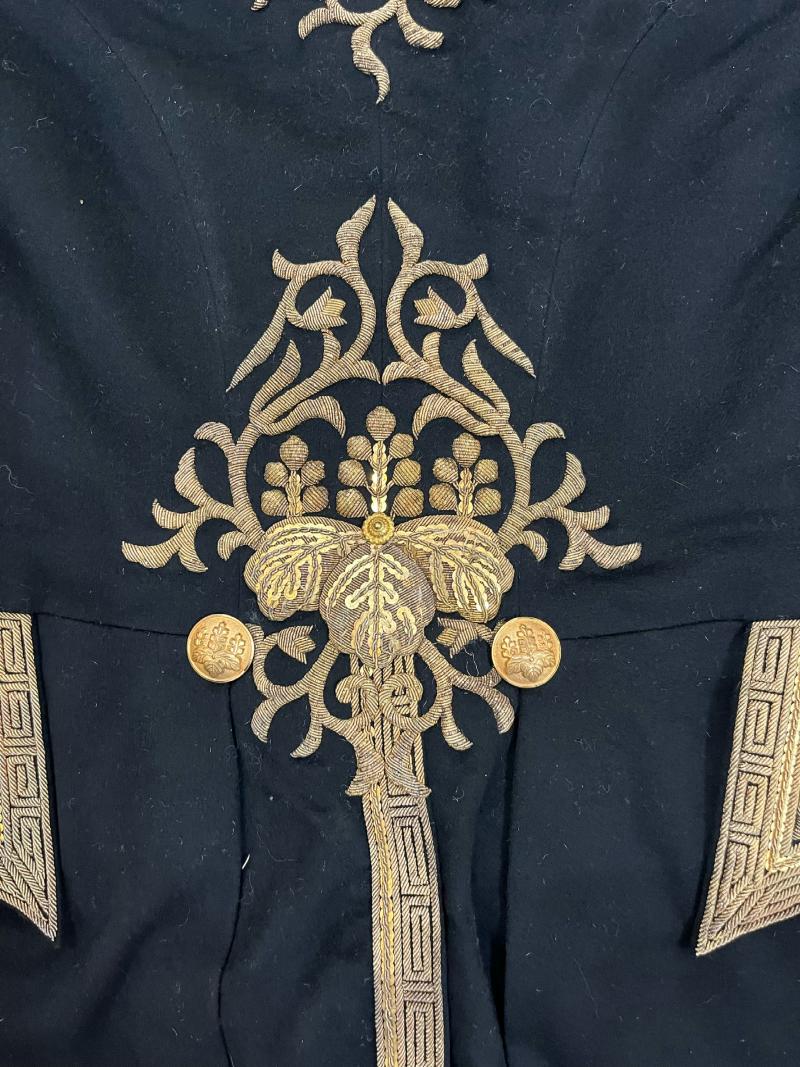 19TH CENTURY JAPANESE FORMAL DIPLOMATIC TAIL COAT